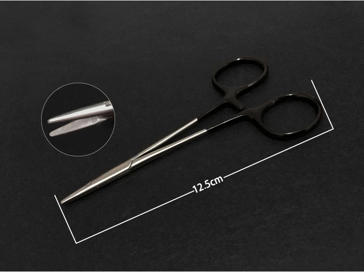 Stainless Steel Fly Fishing Forceps Needle Holder Dental Surgical Instruments Needle Holder