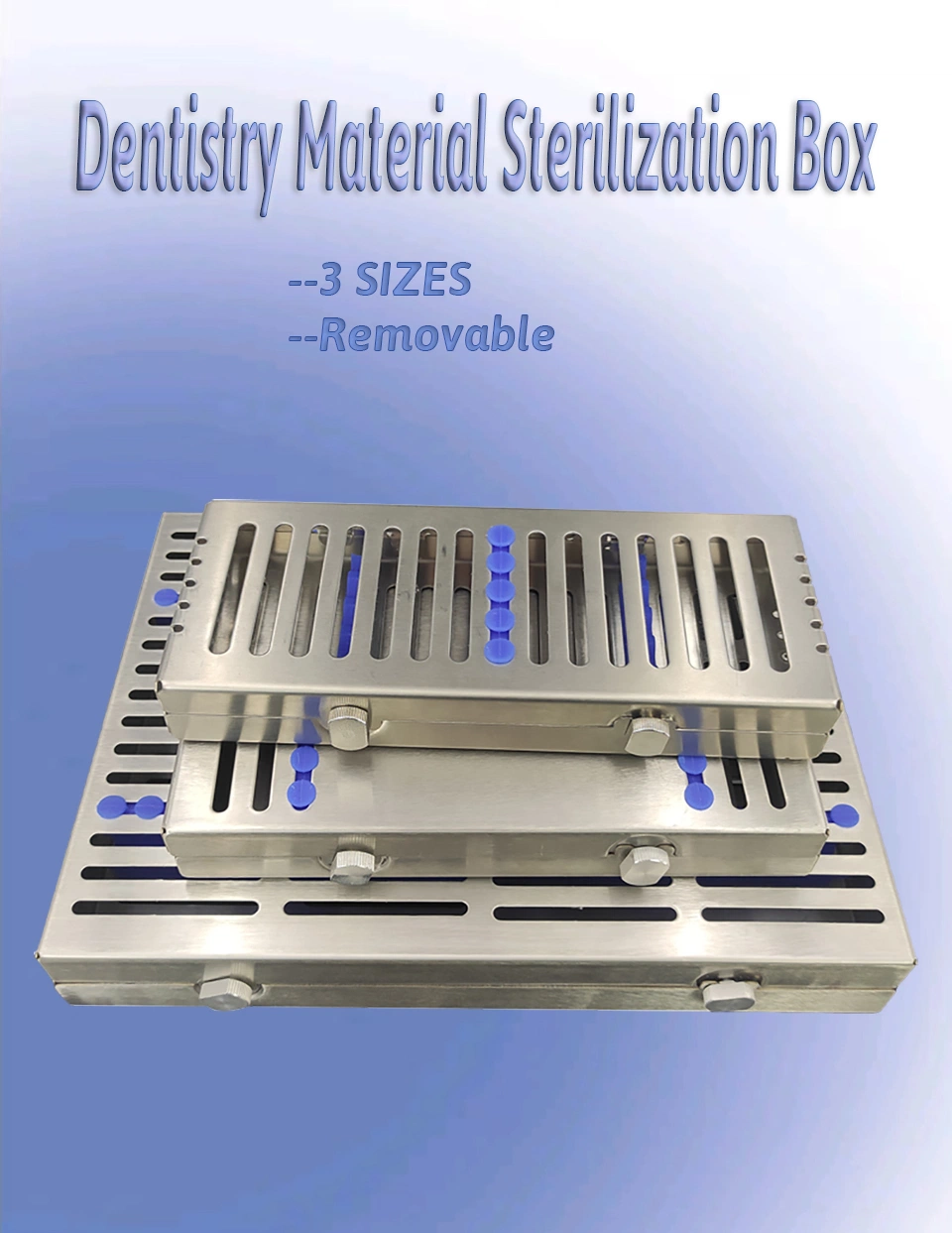 Stainless Steel Dental Instruments Holder Sterilization Cassette for Surgical