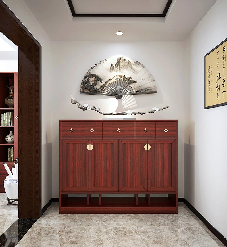Chinese Style Antique Wardrobe Drawer Cabinet Door Handle Zinc Alloy Imitation Brass Brushed Furniture Handle