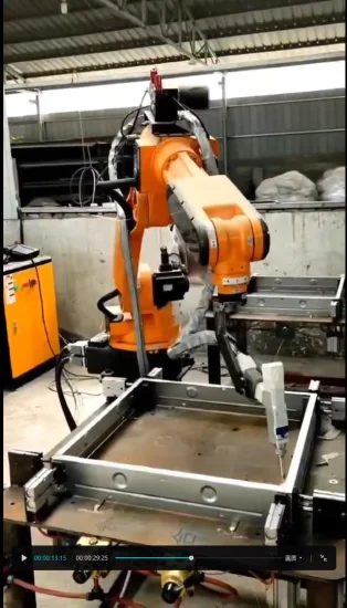 Automatic 6 Axis Welding Robot for Medical Bed Automated Welding Machine with ISO