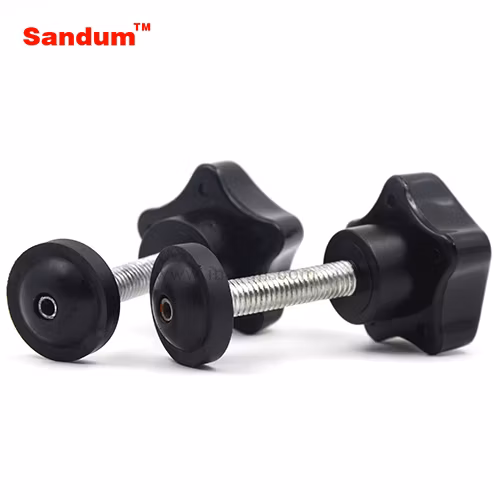 Star Head Clamping Knob Grip Machine Handle Screw Knob with M4
