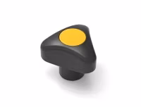 Plastic Cover Five Lobe Clamping Knob Plastic Star Knob Male