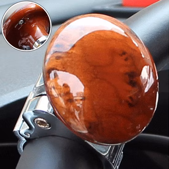 Steering Wheel Knob Spinner Power Handle Aid Spin Knob Clamp Auxiliary Booster Handle Control Bl13220