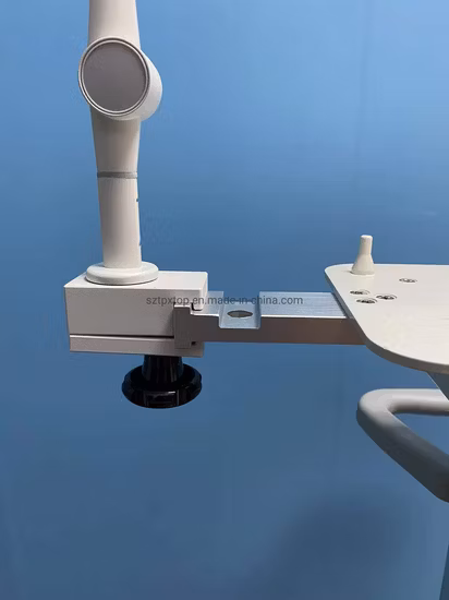 Hospital Medical Ventilator Cart Trolley with Circuit Support Arm