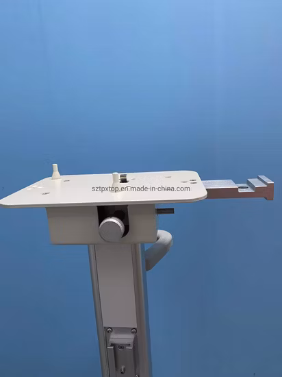 Hospital Medical Ventilator Cart Trolley with Circuit Support Arm