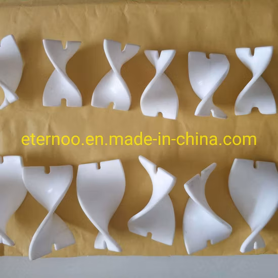 Manufacture of PVDF PTFE Polymer Static Mixer Insert Short Element